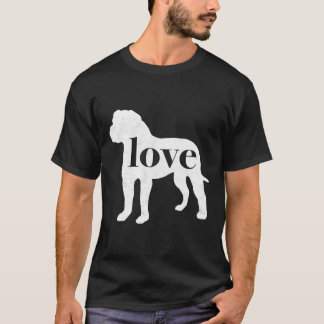 American Bulldog Bully Liebe Eine Vintage Grafik T-Shirt