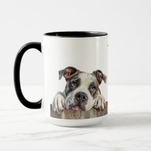 American Bulldog Hund Tasse