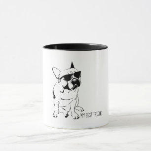 AMERICAN BULLDOG SKETCH TASSE