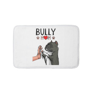 American Bully Mama Niedlich Dog Mama Funny Women Badematte