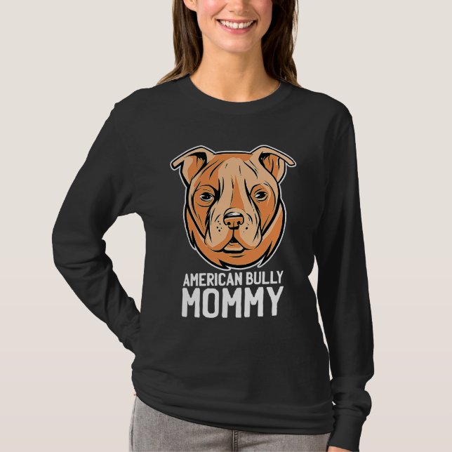 American bully mom T-Shirt (Vorderseite)