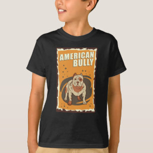 American Bully Retro American Bullies (Hundebesi T-Shirt