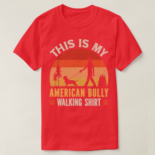 American Bully Walking T-Shirt (Design vorne)