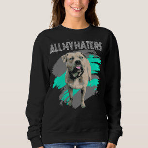 American Bully Xl Pit Bull List Hunde Angriff Hund Sweatshirt