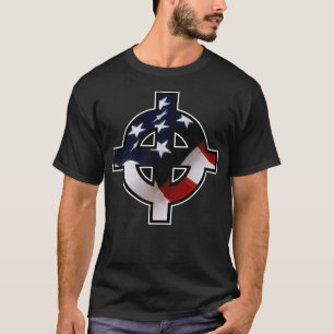 American Celtic Cross T - Shirt