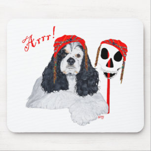 American Cocker Spaniel Pirat Mousepad
