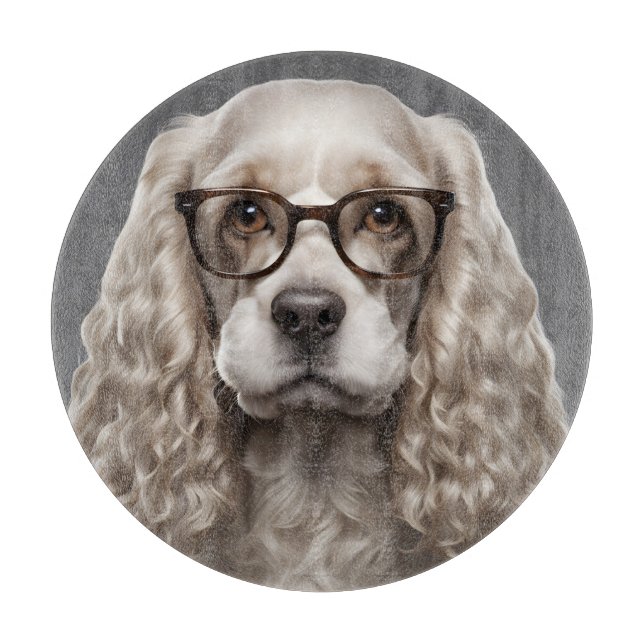 American Cocker Spaniel Schneidebrett (Vorderseite)