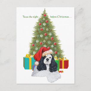 American Cocker Spaniel Weihnachten