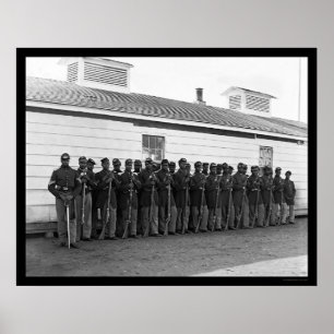 American Company E 1865 Poster