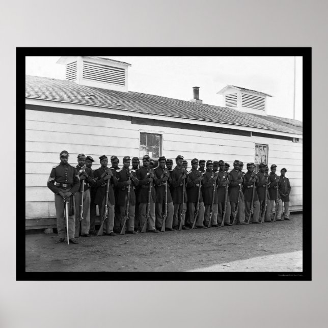 American Company E 1865 Poster (Vorne)