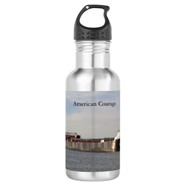 American Course Water Flasche Trinkflasche (Vorderseite)