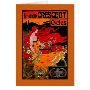 American Crescent Vintag PosterEurope