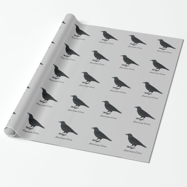 American Crow Geschenkpapier (Ungerollt)