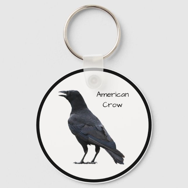 American Crow Schlüsselanhänger (Vorderseite)