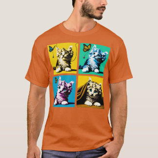 American Curl Art Niedlich Kätzchen T-Shirt