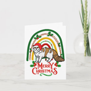 American Curl Frohe Weihnachten Karte