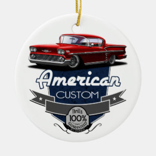 American Custom Impala Keramik Ornament