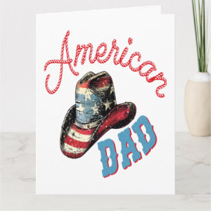 American Dad Cowboy Karte