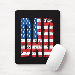 American Dad-Flagge Mousepad