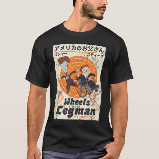 American Dad Wheels und der Legman Kanji T-Shirt
