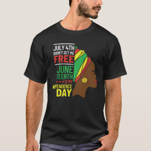 American Design for Black History Liebhaber T-Shirt