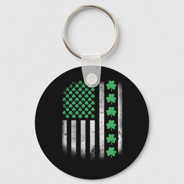 American Design St. Patrick Day Irish Schlüsselanhänger (Vorderseite)