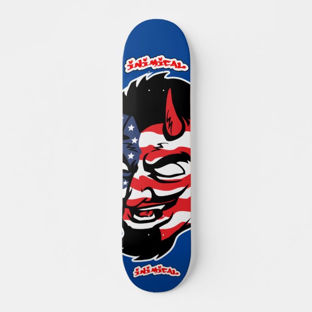American Devil Skateboard Deck (Vorne)