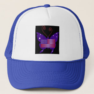 American Diva Butterfly Truckerkappe