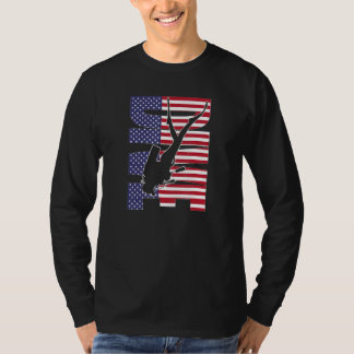 American Diver Down Flag USA Scuba Dive Fla T-Shirt