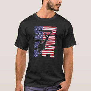 American Diver Down Flag USA Scuba Dive Fla T-Shirt