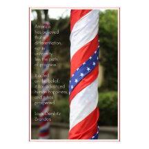 American Diversity Patriotic Poster