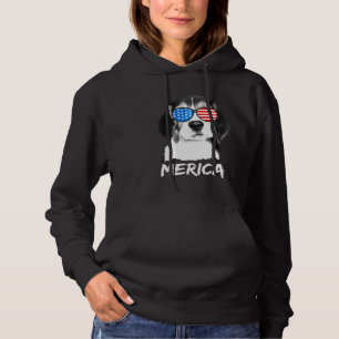 American Dog Beagle Independence Day USA Hoodie