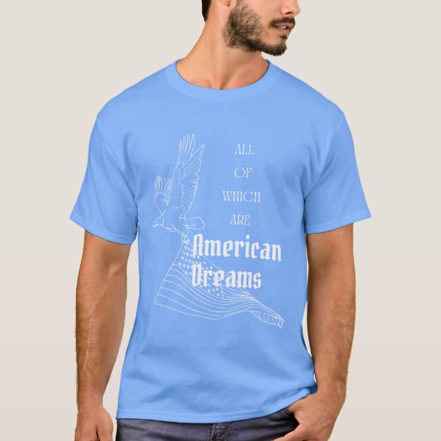 American Dreams Junge T-Shirt (Vorderseite)