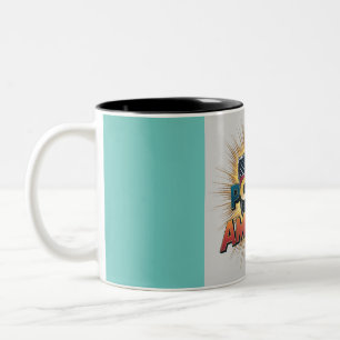 "American Dynamo Tasse" Zweifarbige Tasse
