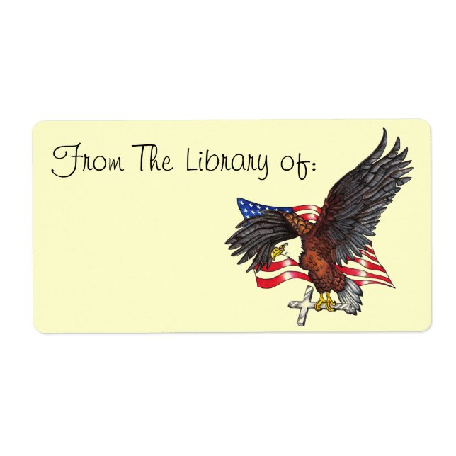 American Eagle Book Label (Vorne)