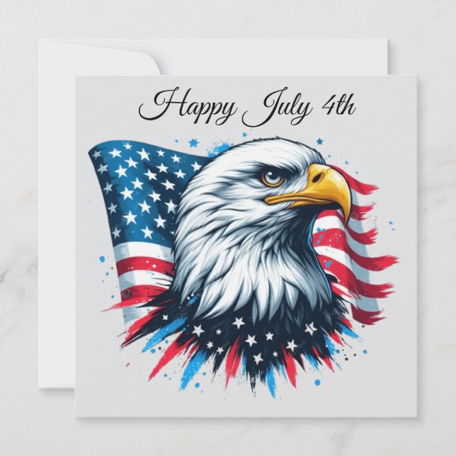 American Eagle Flachkarte (Vorderseite)