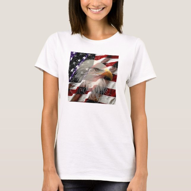 American Eagle Flag Shirt (Vorderseite)
