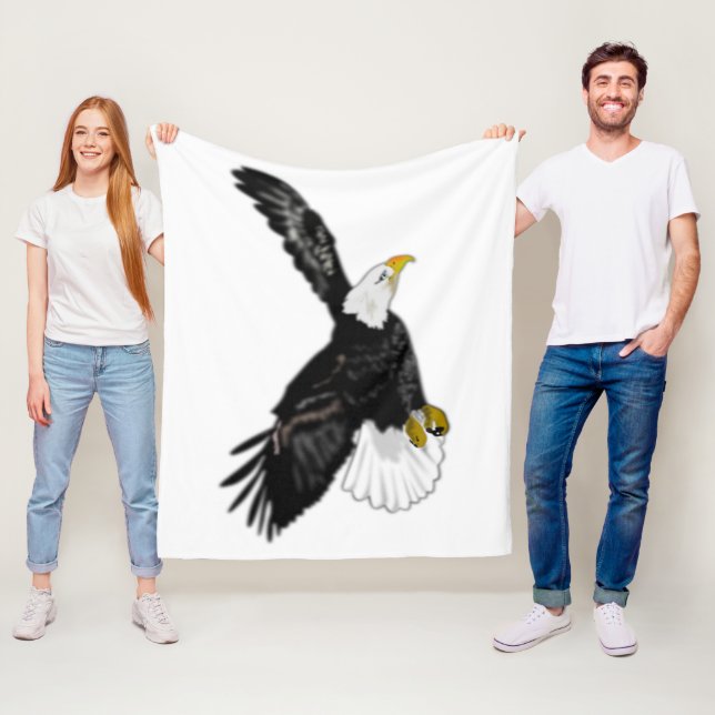 American Eagle Fleece Blanket (Beispiel)