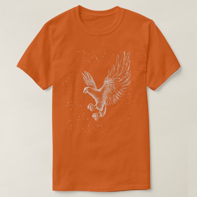 American Eagle Flying Bird T-Shirt (Design vorne)