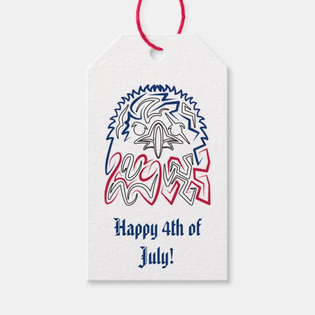 American Eagle Geschenkanhänger (Vorderseite)