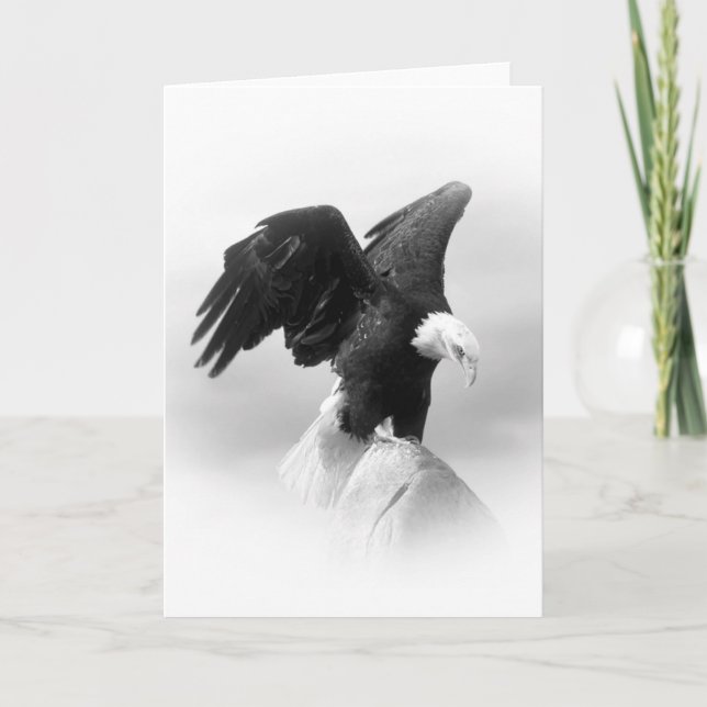 American Eagle Grußkarte Karte (Vorderseite)