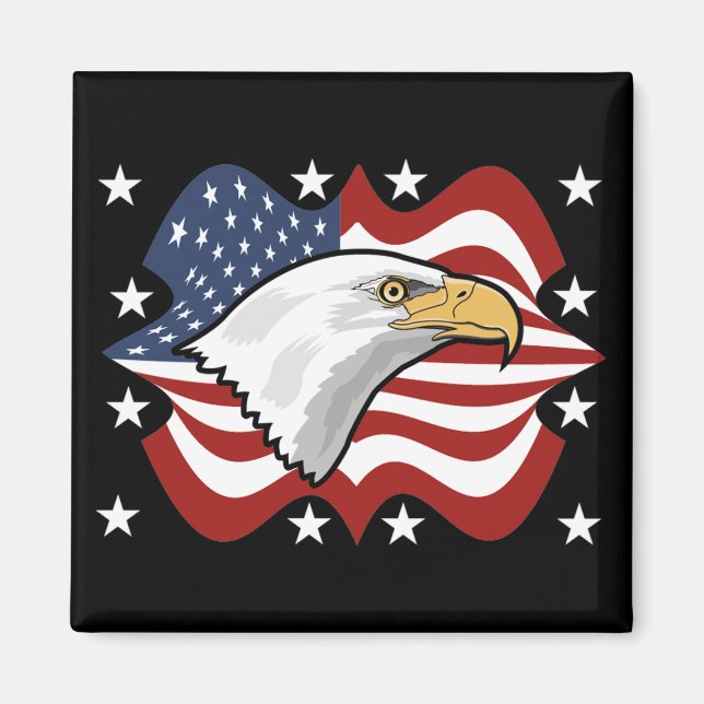 American Eagle Magnet (Vorne)