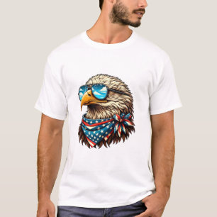 American Eagle mit Blue Goggles Luxury T - Shirt
