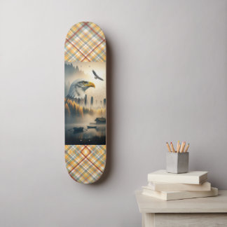 American Eagle Nature Karohemd Skateboard