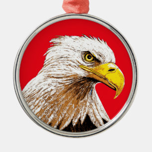 American Eagle Ornament Aus Metall