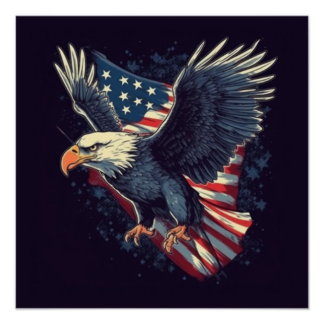 American Eagle Poster (Vorderseite)