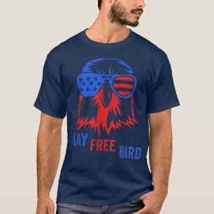 American Eagle spielend freier Vogel T-Shirt