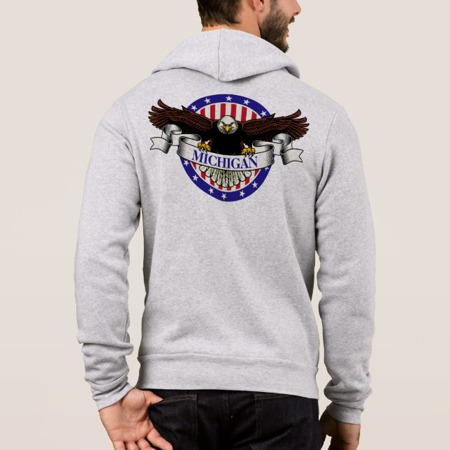 American Eagle Staat Hoodie (Rückseite)