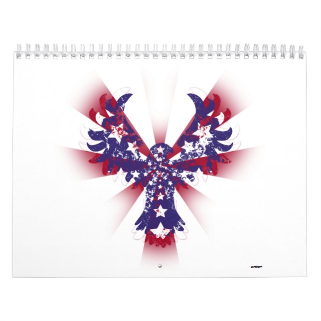 American Eagle Stars & Stripes Kalender (Titelbild)
