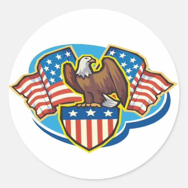 American Eagle Sticker (Vorderseite)